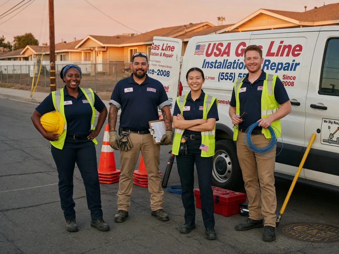Gas Line Installation company in Bradner, OH